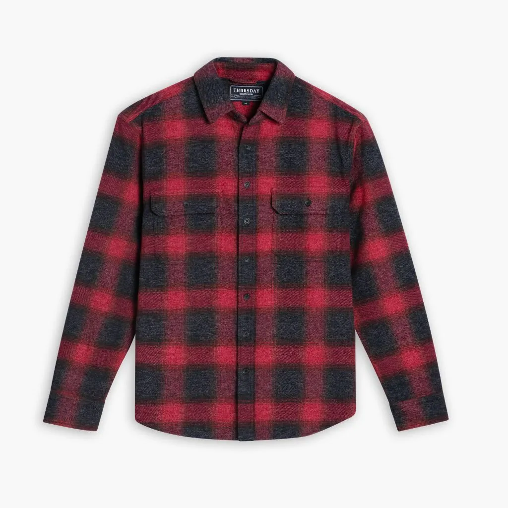Go-To Look Summit Flannel Shirt | Red