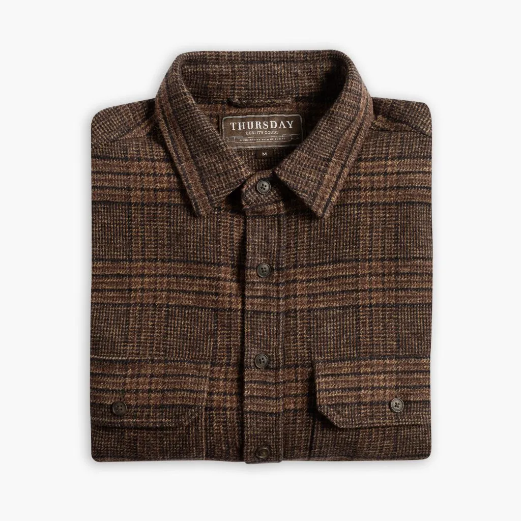 tailored look Flexible Wear Summit Flannel Shirt | Sequoia