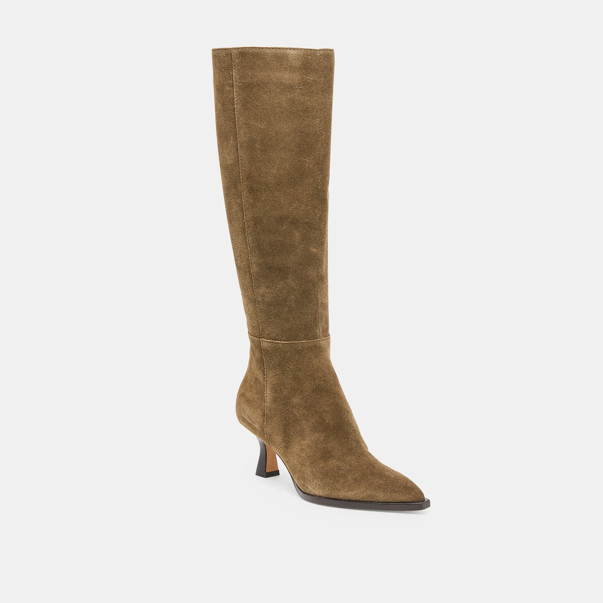 AUGGIE WIDE CALF BOOTS OLIVE SUEDE Everyday Use