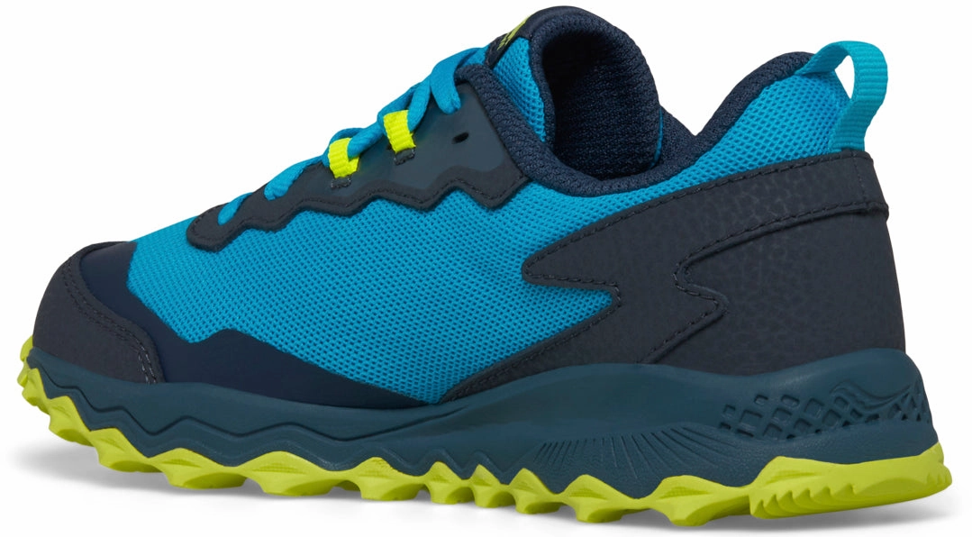 single - purpose shoe application Saucony Peregrine KDZ Junior Trail Running Shoes - Blue