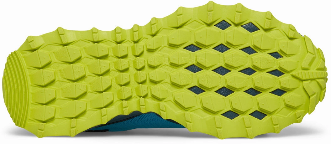 Adaptive Flexibility Saucony Peregrine KDZ Junior Trail Running Shoes - Blue