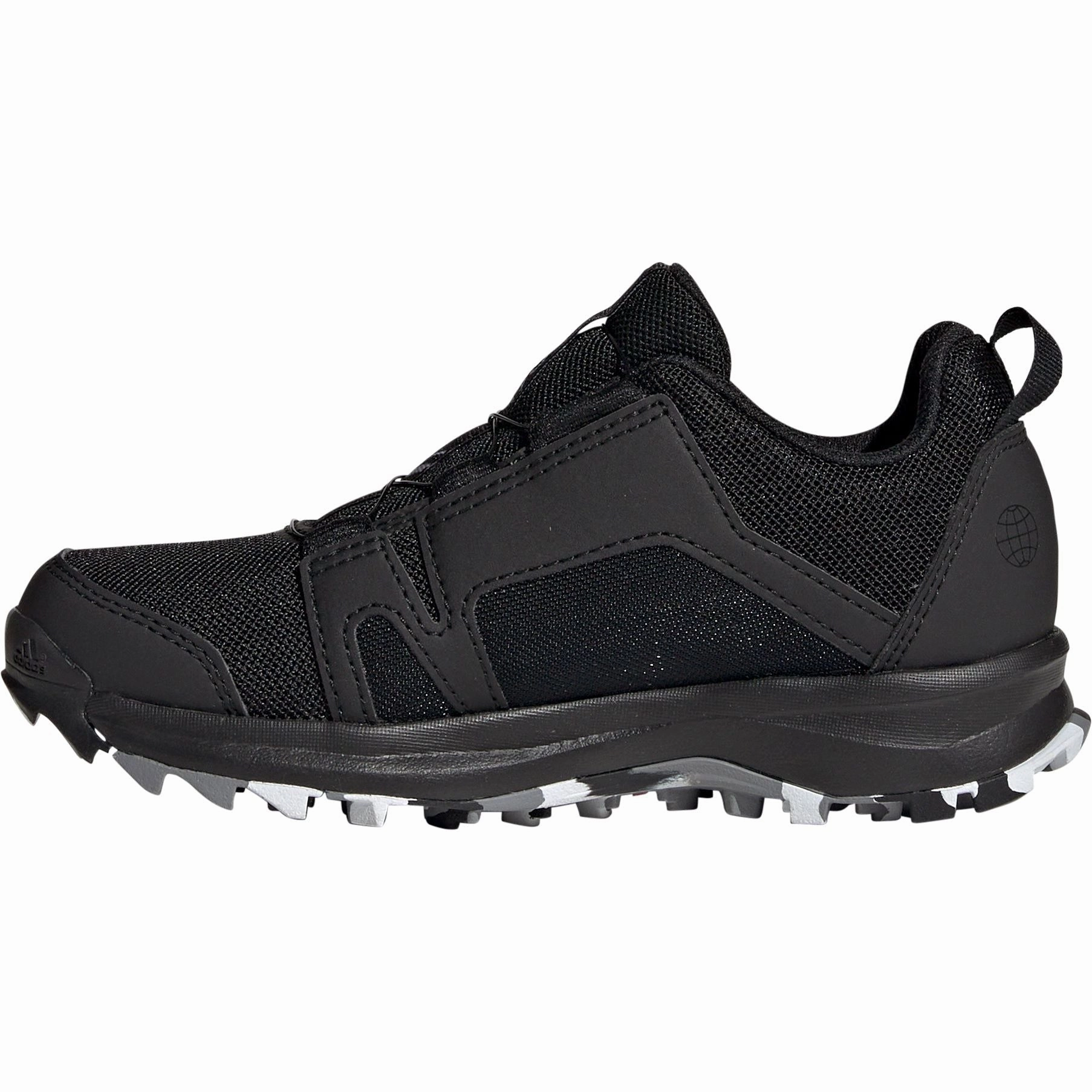 adidas Terrex Agravic BOA Junior Trail Running Shoes - Black Stable Heel safety - design shoes