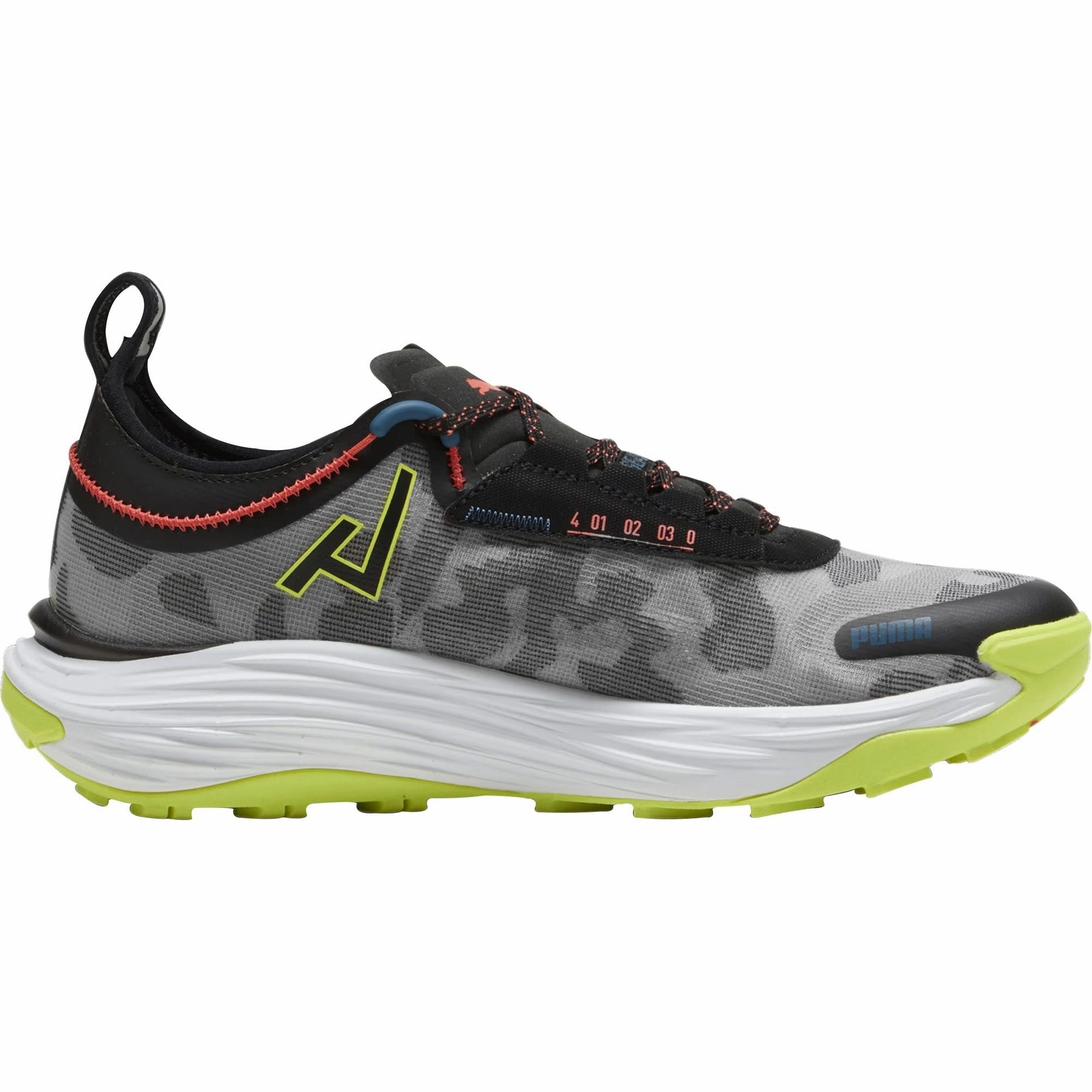Puma Voyage Nitro 3 Mens Trail Running Shoes - Black Stability Wing System Thermo Regulating Materials