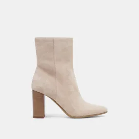 Fashion Comfort SUZY WIDE BOOTIES TAUPE SUEDE