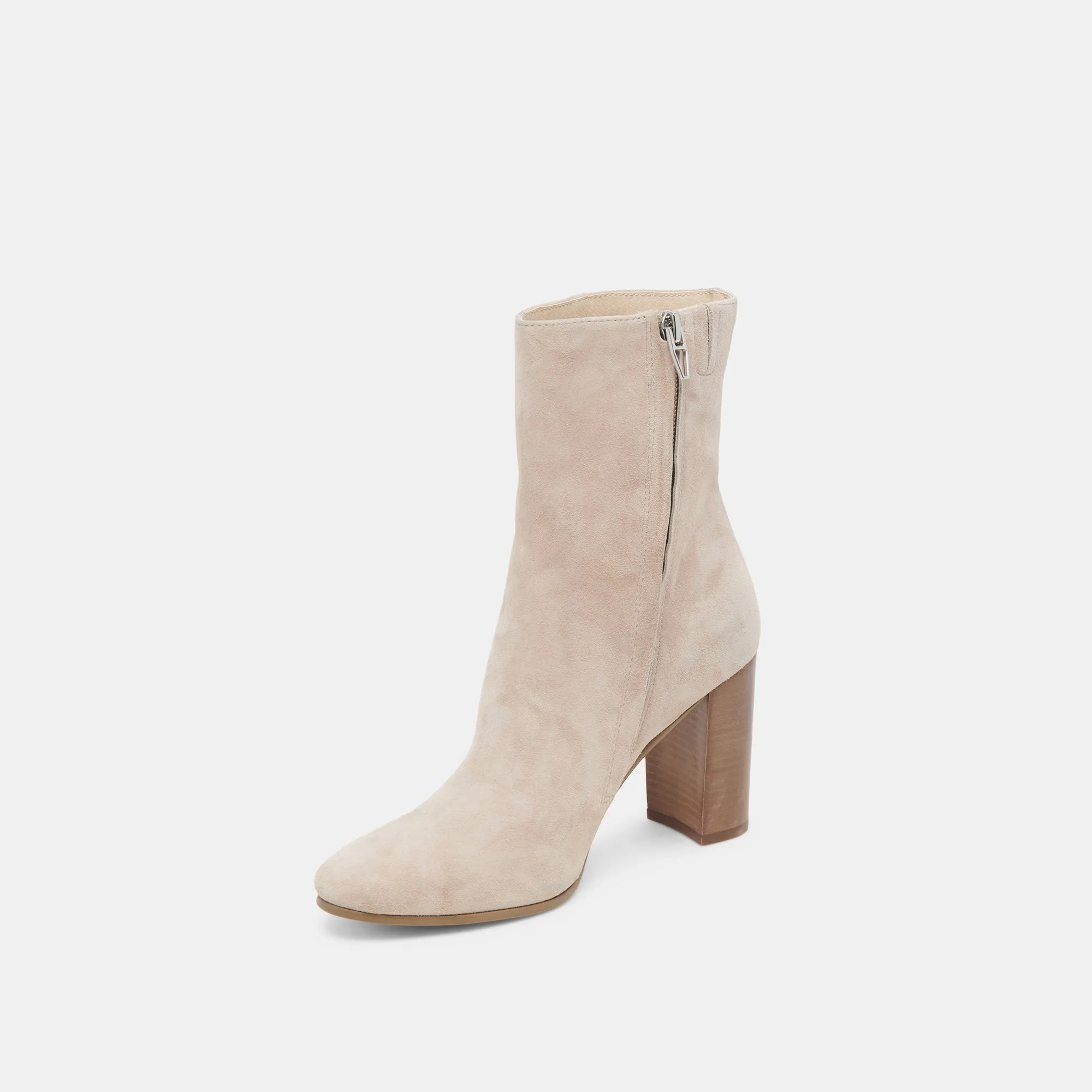 Comfortable Touch SUZY WIDE BOOTIES TAUPE SUEDE