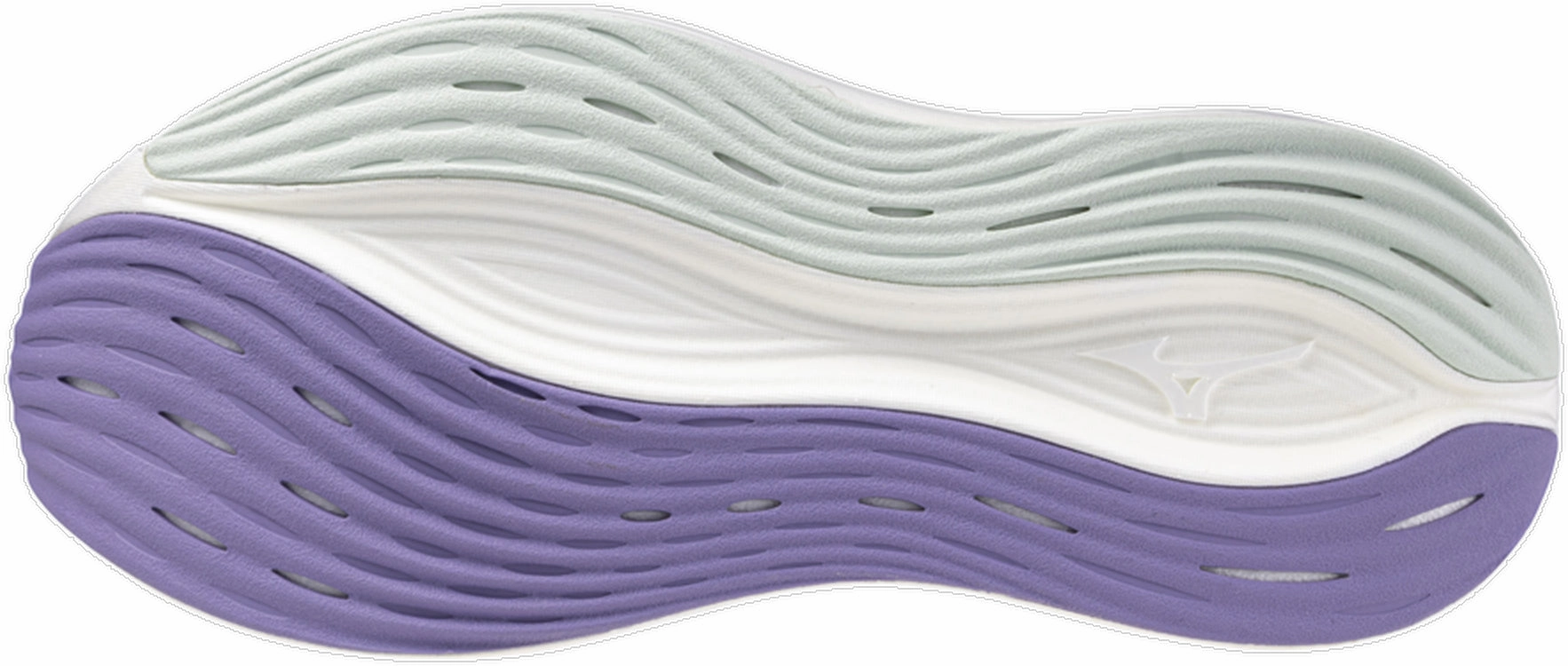 Vertical Flexure Grooves Mizuno Neo Zen Womens Running Shoes - Green