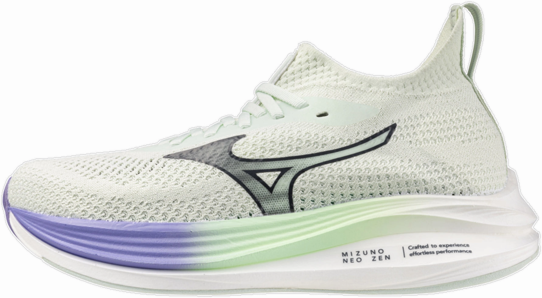 Pressure Distribution Tech Mizuno Neo Zen Womens Running Shoes - Green