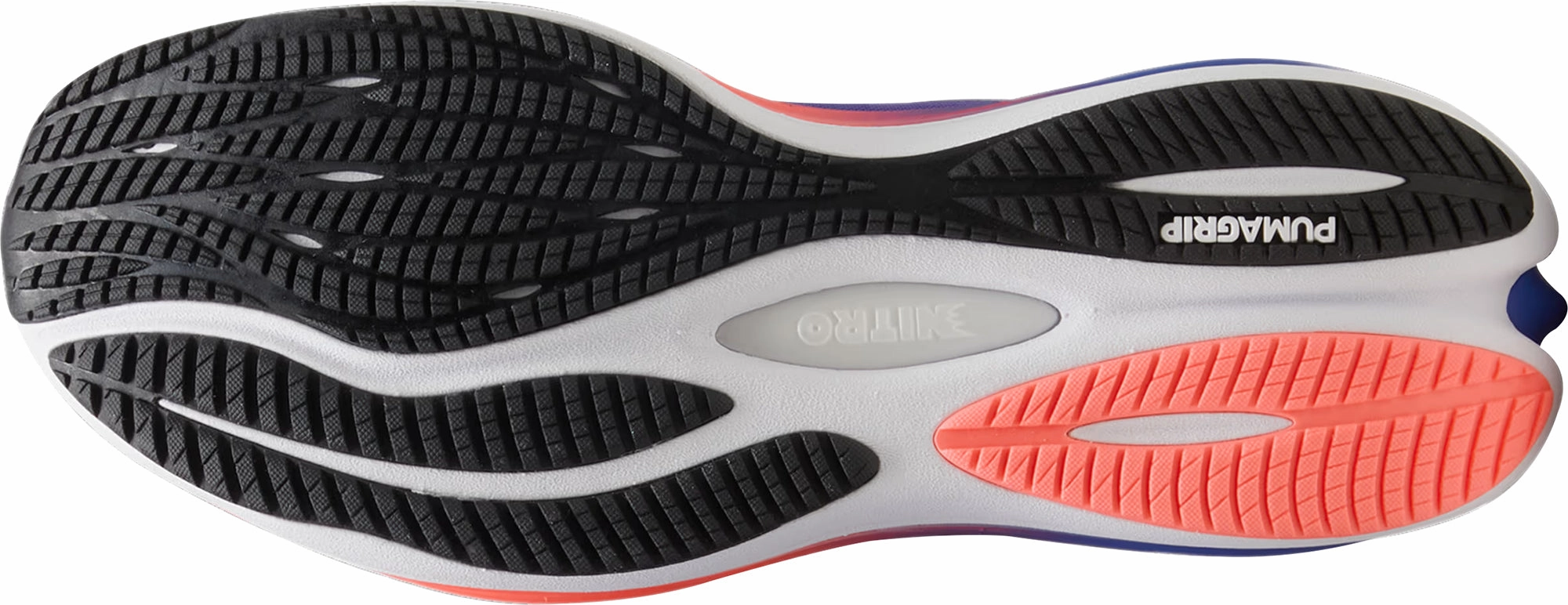 Puma Velocity Nitro 3 Mens Running Shoes - Blue strap - trimmed - design shoes budget - friendly shoe price