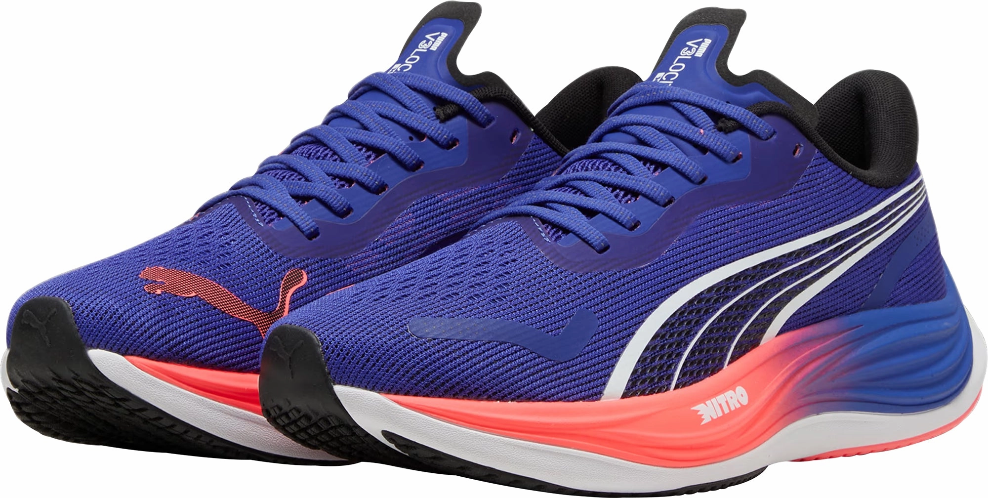 marathons suitable for beginners Puma Velocity Nitro 3 Mens Running Shoes - Blue