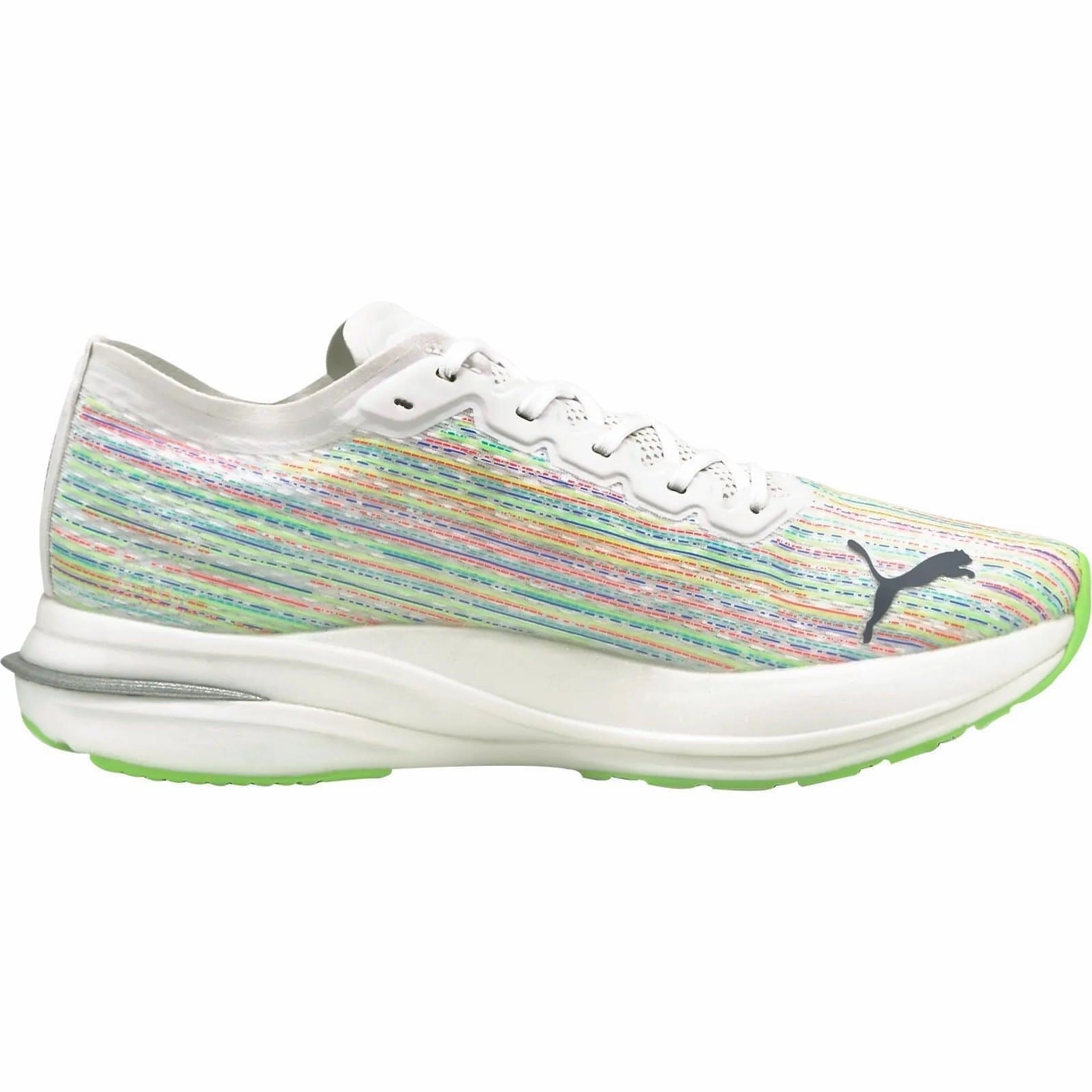 Zero drop Puma Deviate Nitro Spectra Mens Running Shoes - White