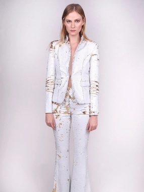 Any Old Iron White Gold Suit Timeless Wearability Refined Layer