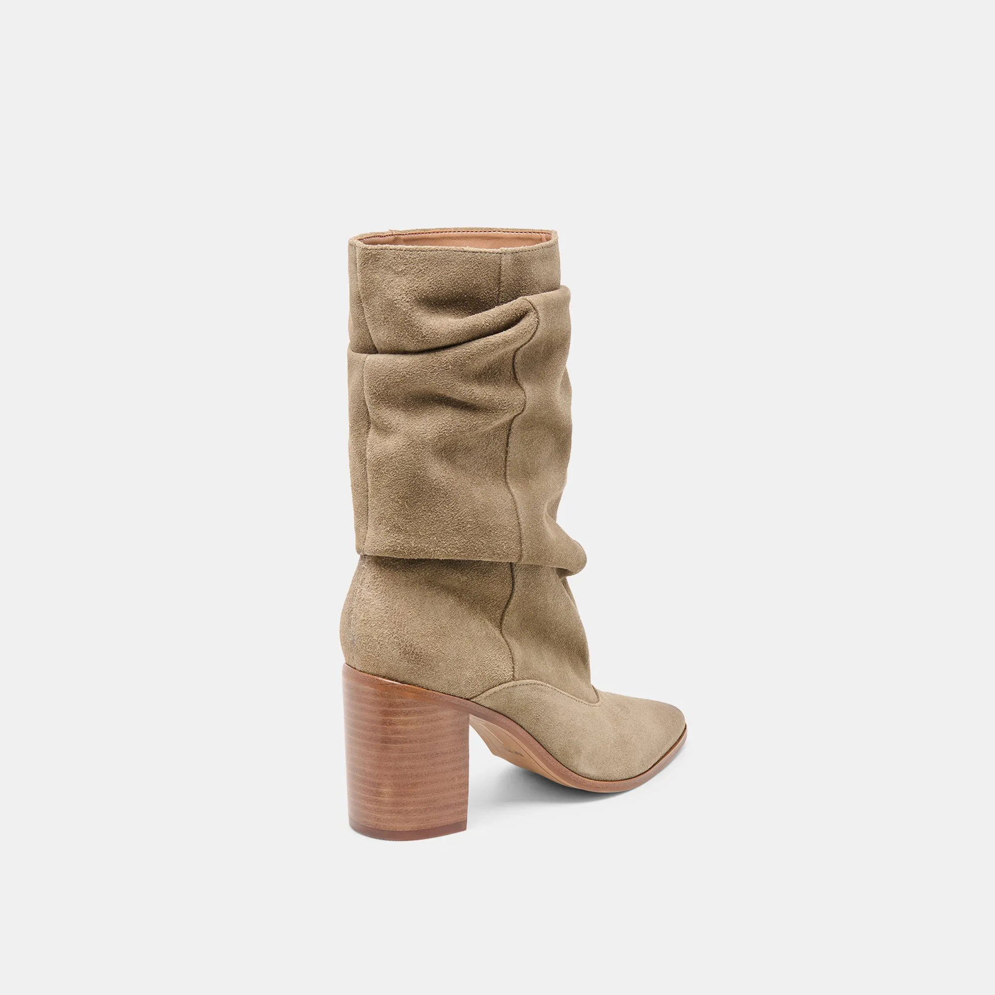 TALINA BOOTS OLIVE SUEDE Fashion Focused
