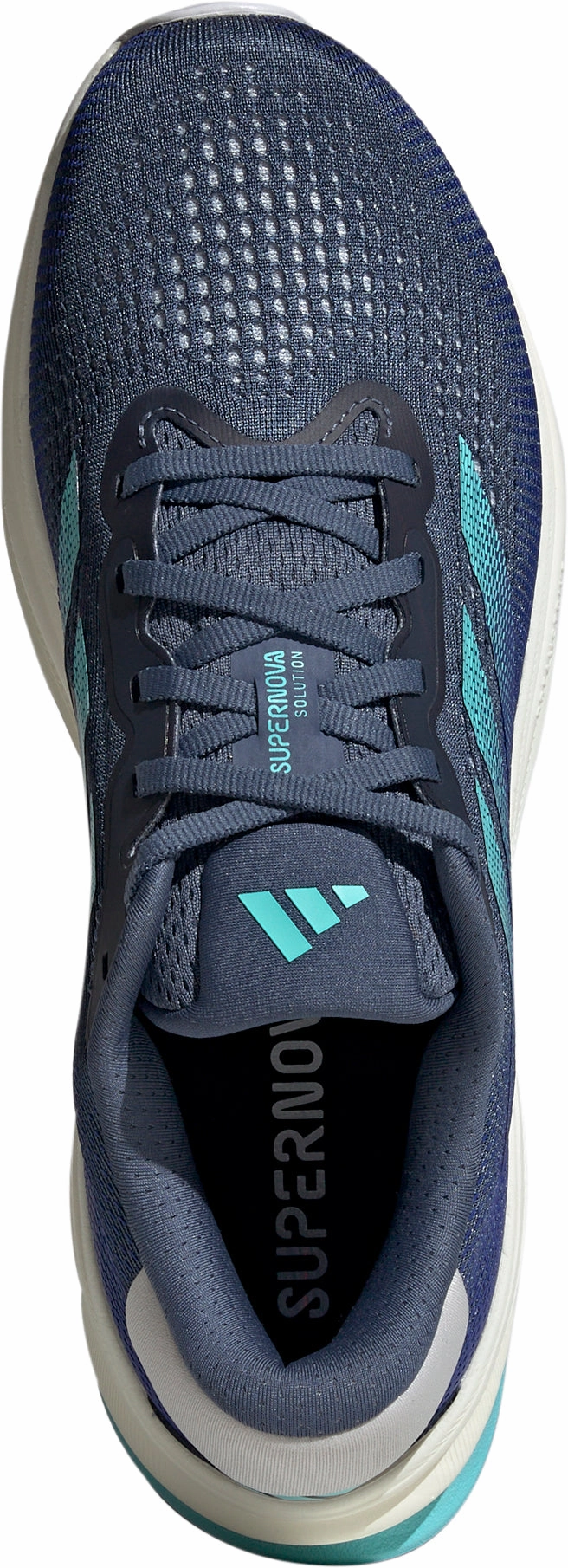 adidas Supernova Solution Mens Running Shoes - Blue water - resistant running shoes Male - runner