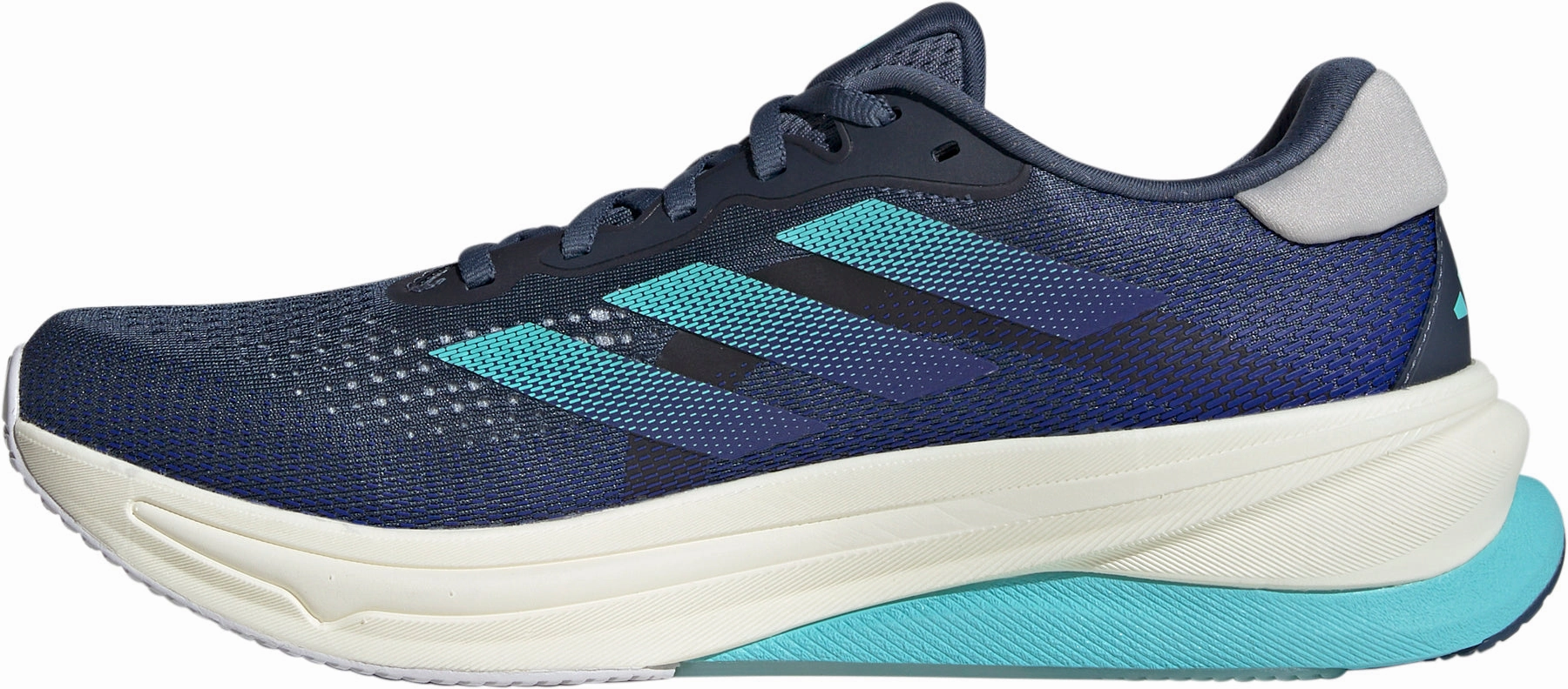 lace - up shoe model adidas Supernova Solution Mens Running Shoes - Blue