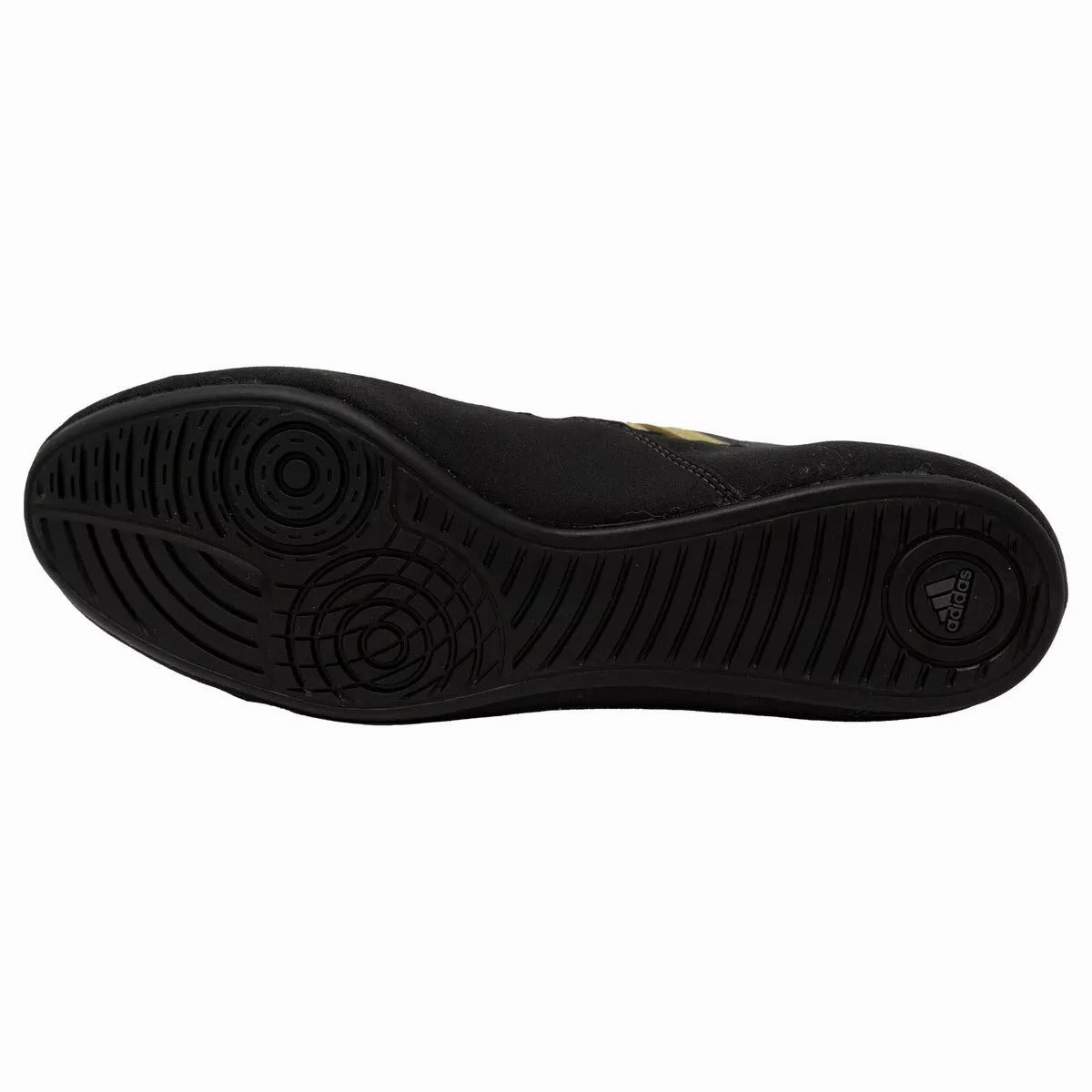 adidas Havoc Kids Wrestling Shoes Charcoal & Gold Childrens Boxing Comfortable compression Grippy Outsole Trail Runner