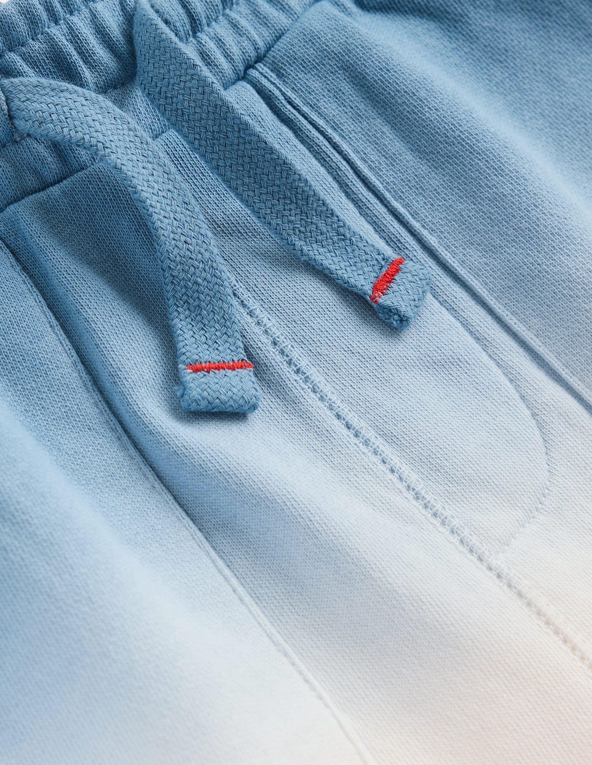 Snag Free Fabric Technology Tie Dye Shorts-Glacier Blue and Orange