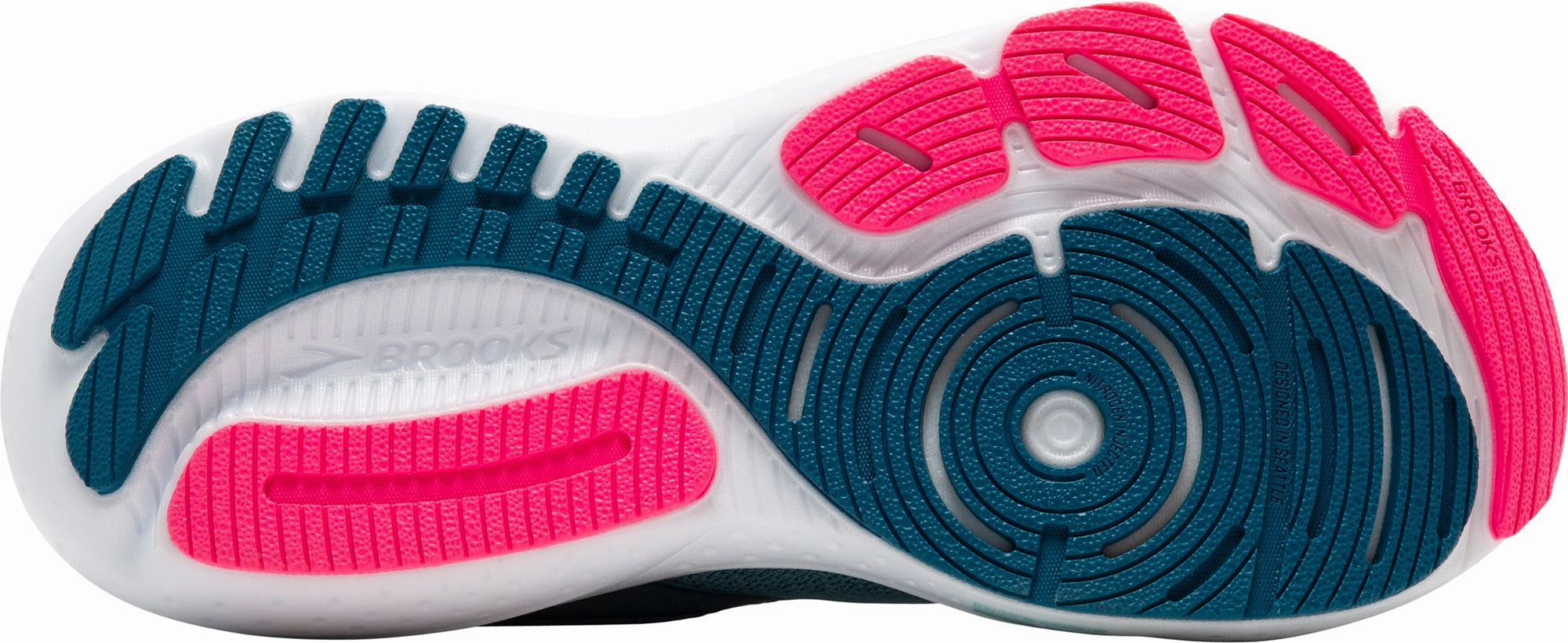 Enhanced Impact Protection Brooks Glycerin GTS 21 Womens Running Shoes - Blue