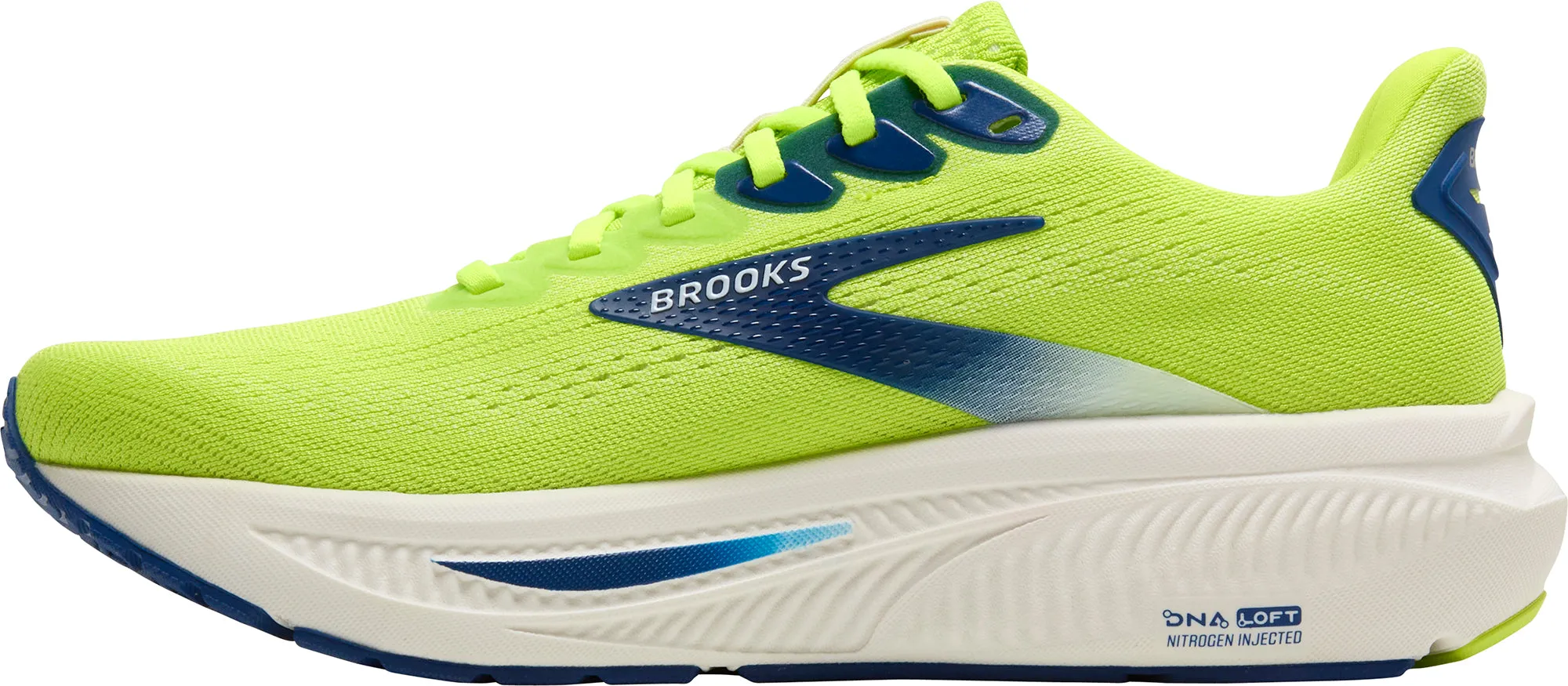 Quick Dry Upper Brooks Ghost 17 Mens Running Shoes - Green