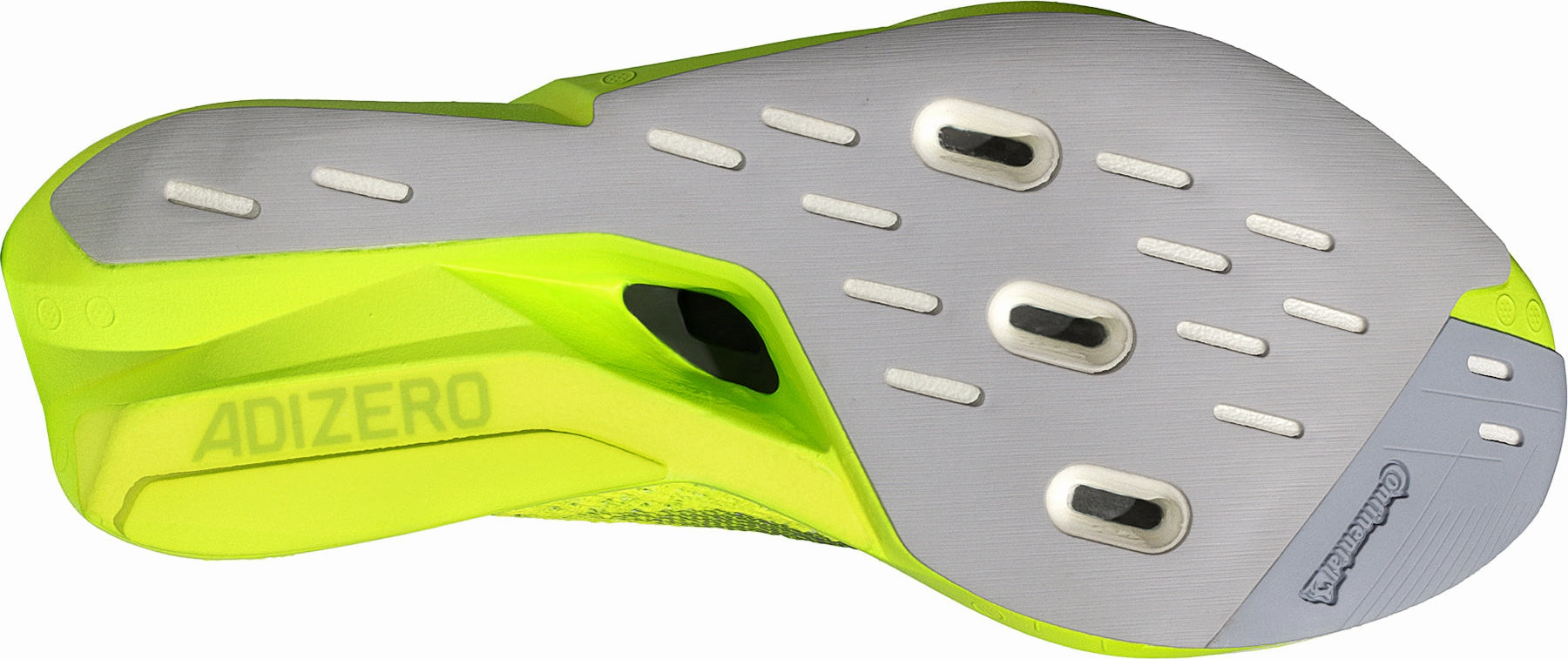 adidas Adizero Prime X 2.0 Strung Running Shoes - Yellow Comfortable Soles maintain balance