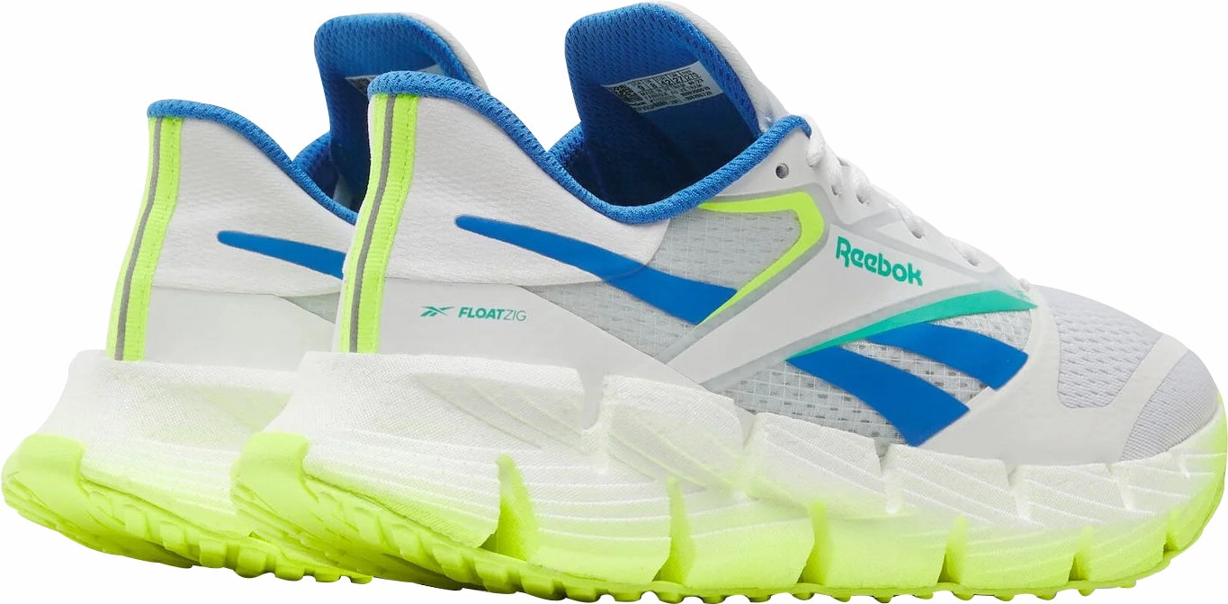 Reebok FloatZig 1 Mens Running Shoes - White running in cities