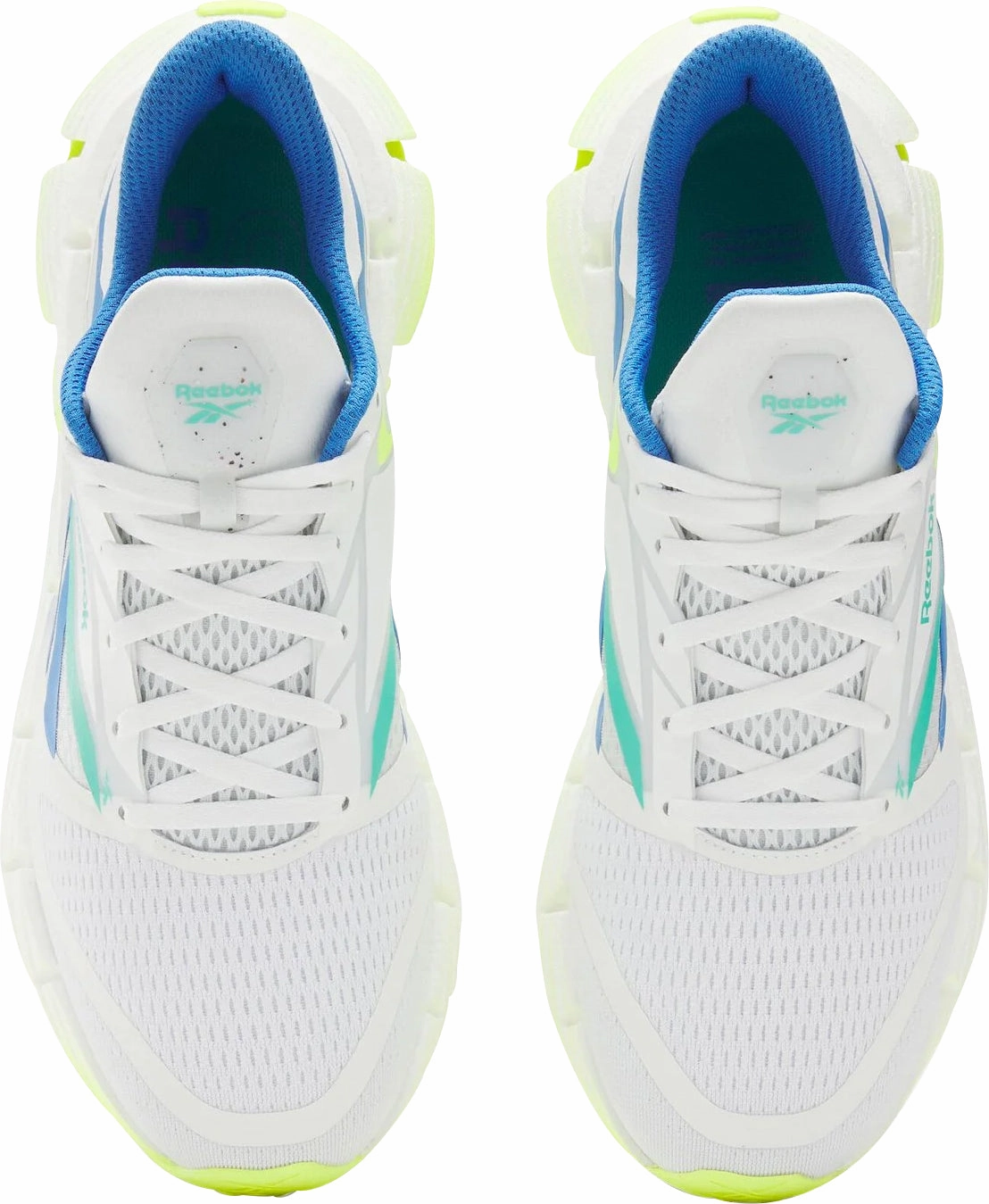 bead - embellished - design shoes running with a visor Reebok FloatZig 1 Mens Running Shoes - White