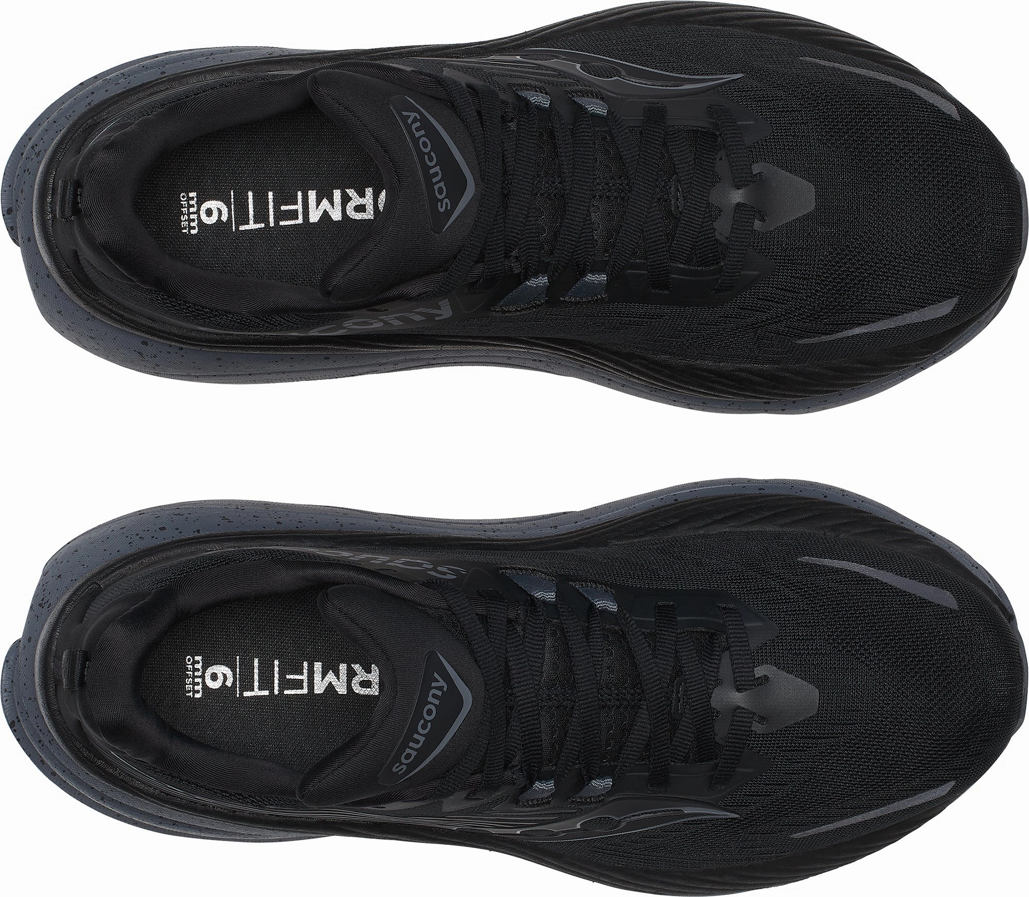 Saucony Hurricane 24 Mens Running Shoes - Black Narrow fit choice Excellent traction