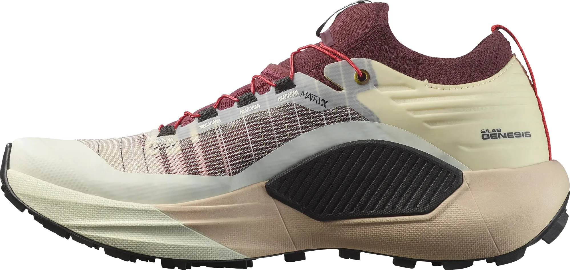 Track running Salomon S/Lab Genesis Trail Running Shoes - Cream