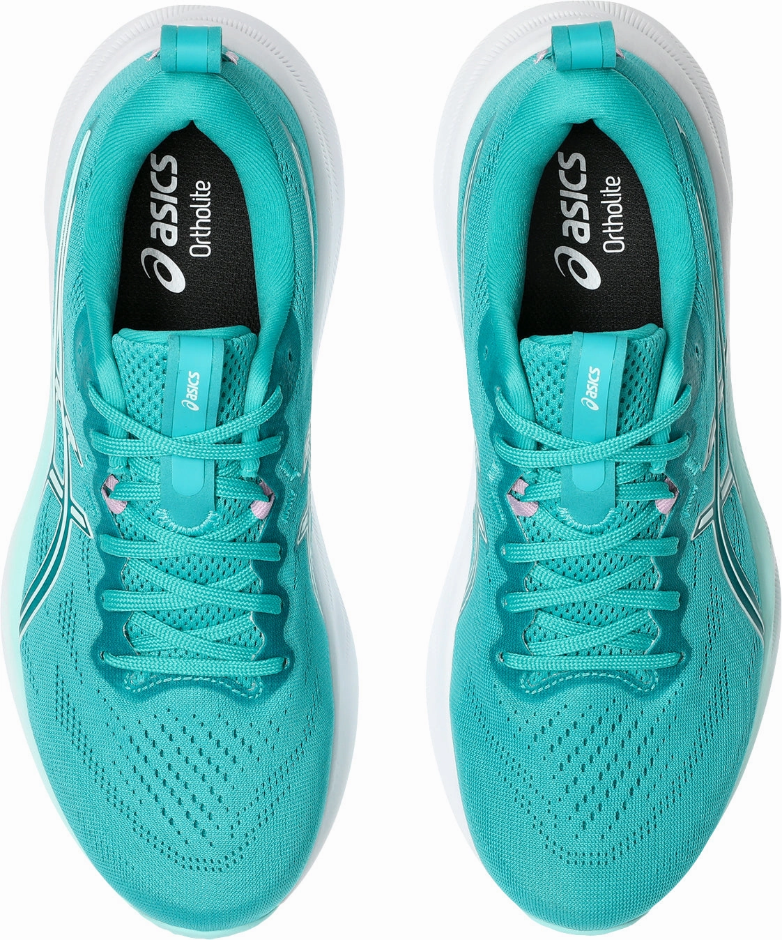Asics Gel Pulse 16 Womens Running Shoes - Green Padded collar design