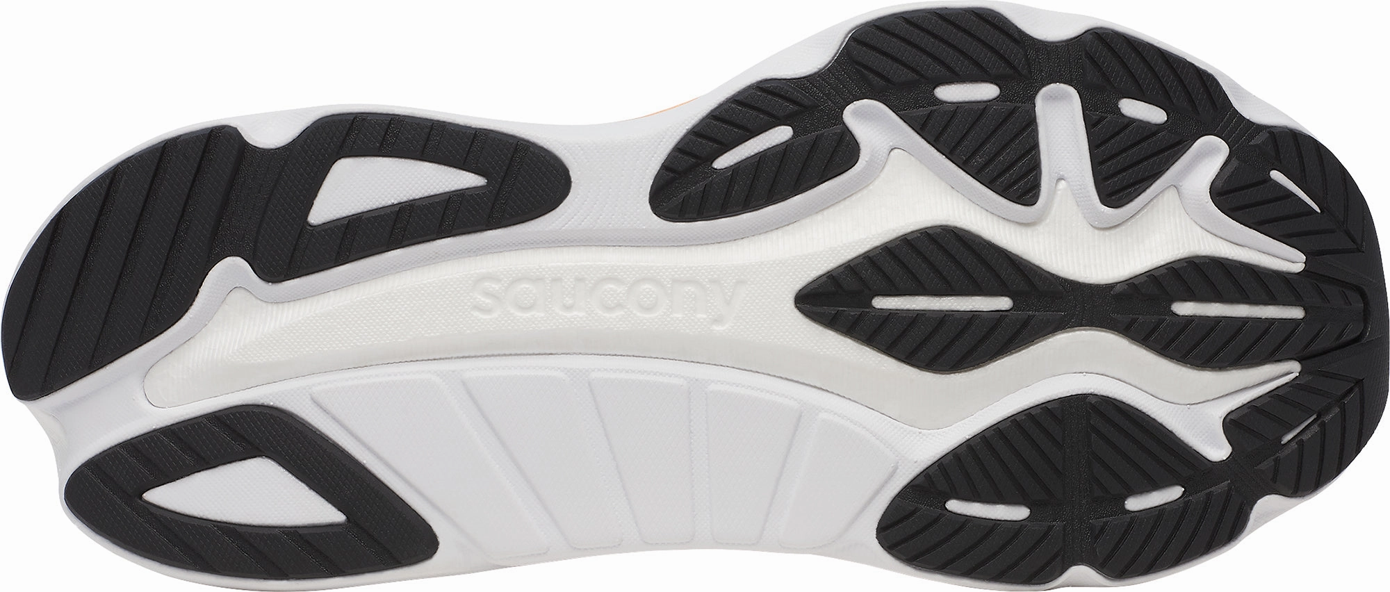 Saucony Hurricane 24 Mens Running Shoes - Orange Lightweight Layering
