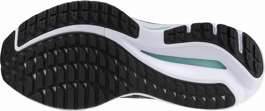 LeatherUpper Mizuno Wave Inspire 20 WIDE FIT (D) Womens Running Shoes - Grey