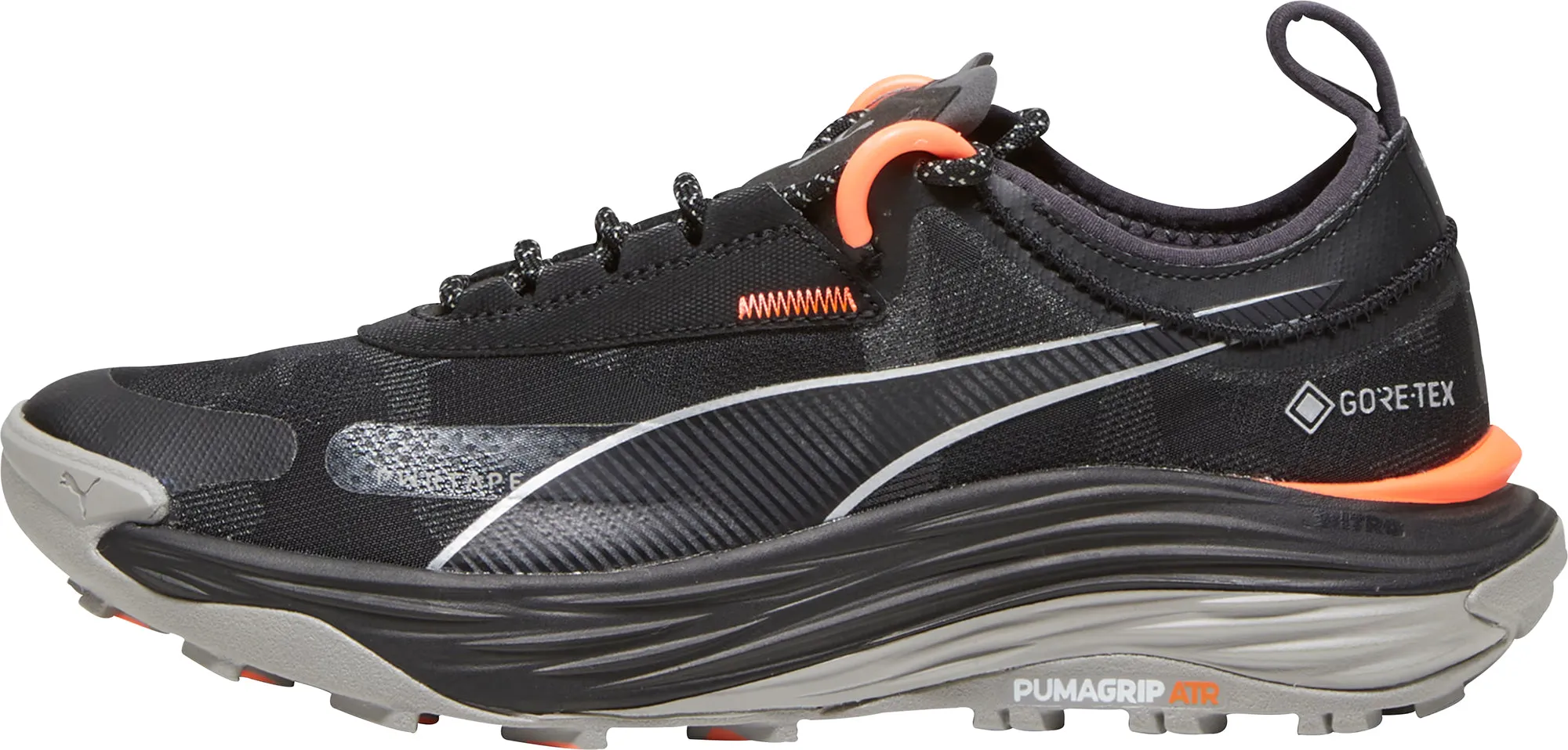 Puma Voyage Nitro 3 GORE-TEX Womens Trail Running Shoes - Black responsiveness shoes track running footwear