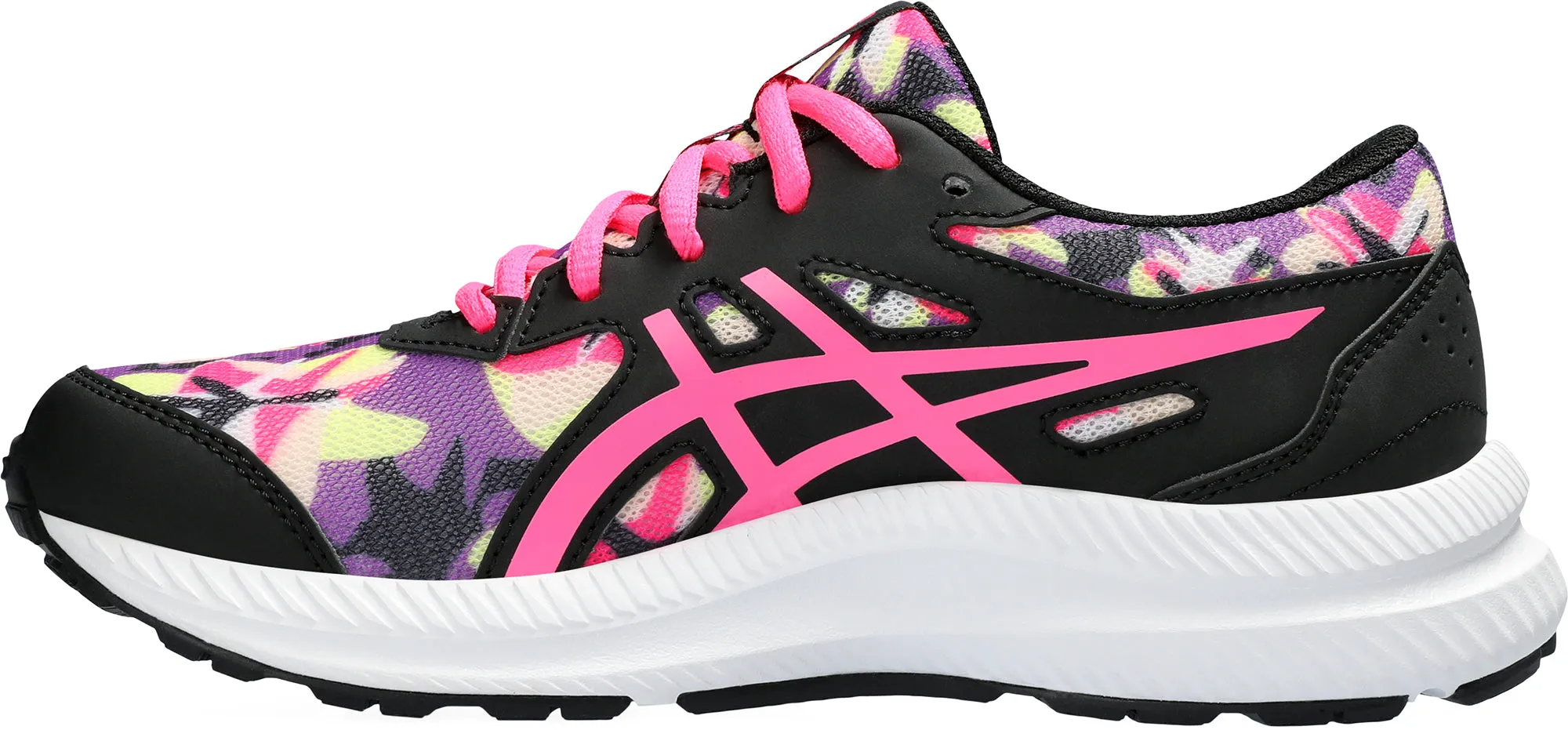 Asics Contend 8 GS Junior Running Shoes - Black fitness enthusiasts' preference