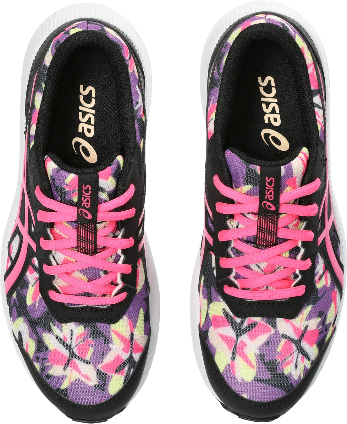 Asics Contend 8 GS Junior Running Shoes - Black narrow - width shoe choice