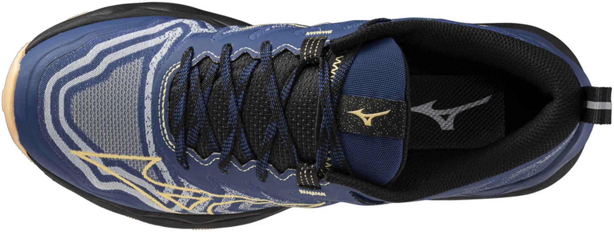 Speed Traction Mizuno Wave Daichi 8 Womens Trail Running Shoes - Blue