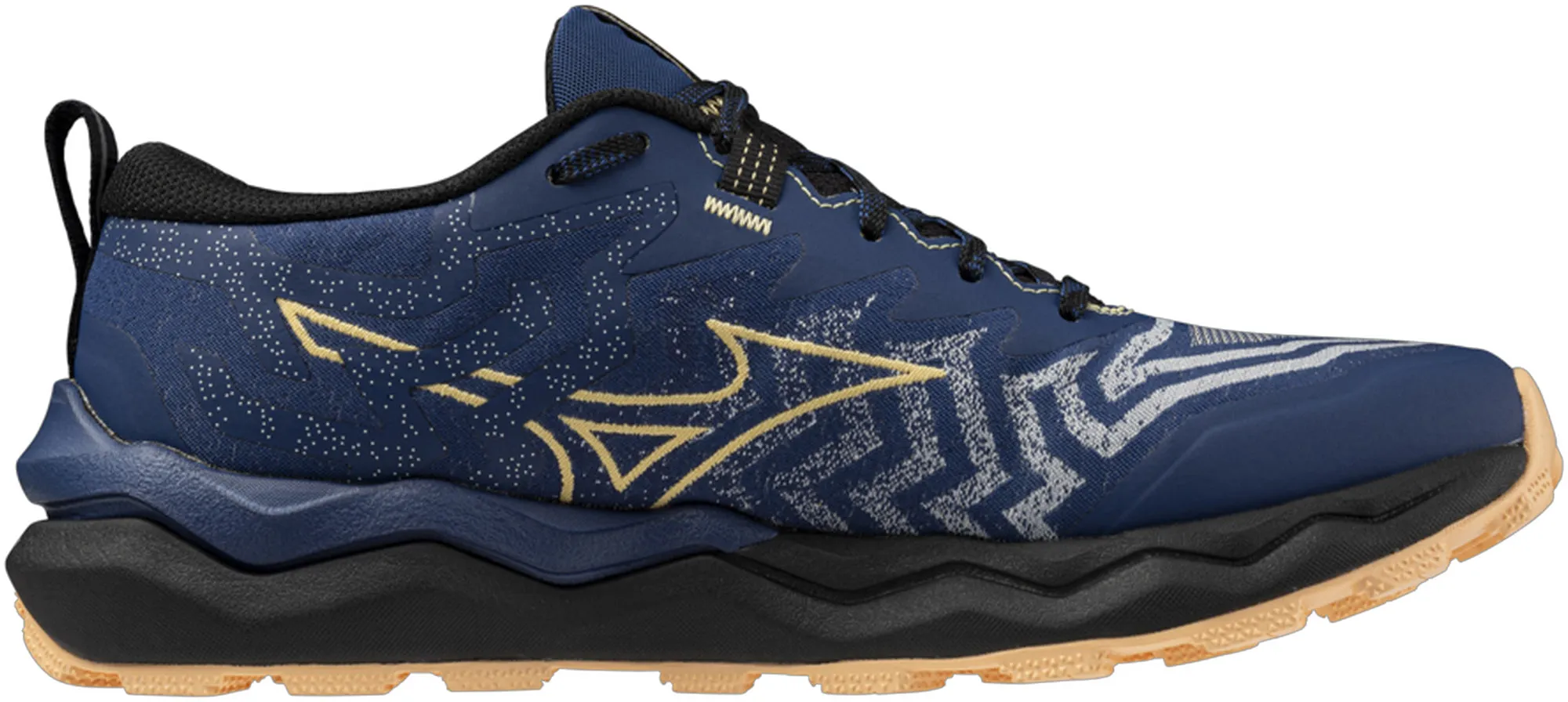 Mizuno Wave Daichi 8 Womens Trail Running Shoes - Blue Flexibility Energy Return Design