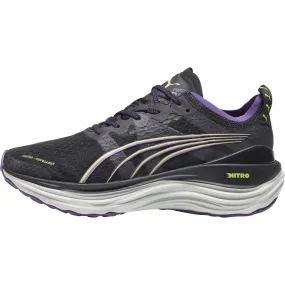 reflective - material running shoes weekend - friendly Puma ForeverRun Nitro WTR Womens Running Shoes - Black