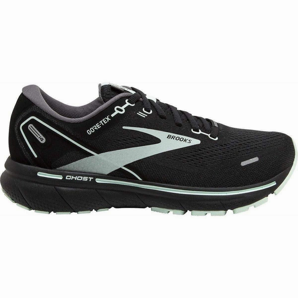 Brooks Ghost 14 GORE-TEX Womens Running Shoes - Black Foot Health Stretchable Fabric