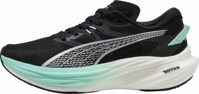 Full Cushioning agile shoes Puma Deviate Nitro 3 Womens Running Shoes - Black