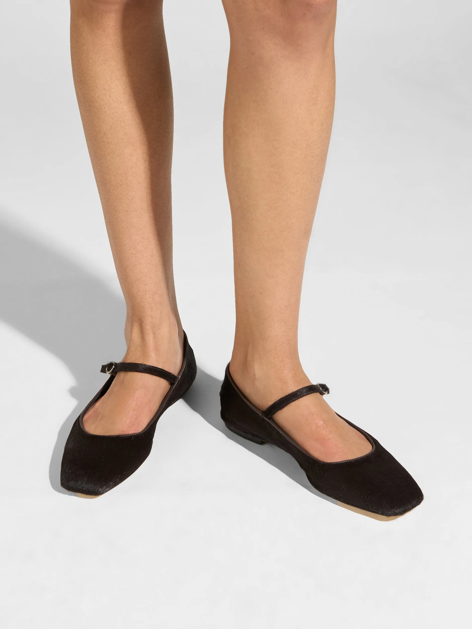 Uma Ponyhair Flats active shoes Reliable Comfort