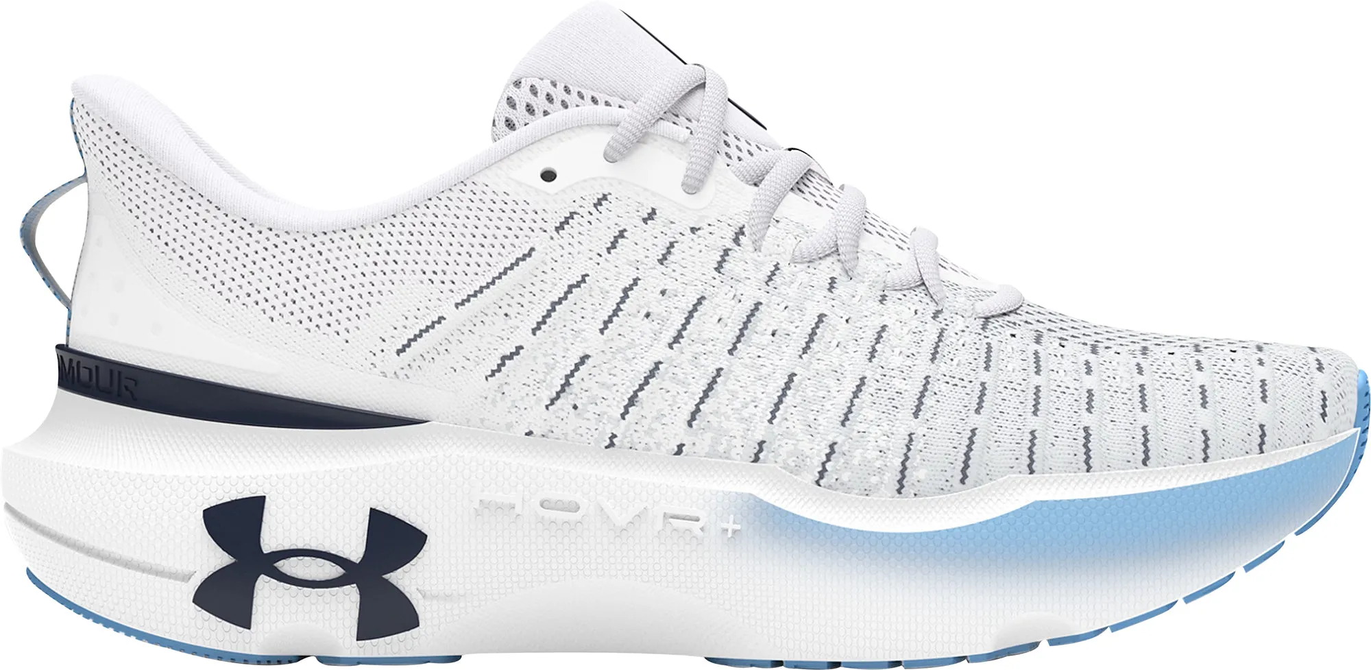 Endurance Cushioning warm weather Under Armour Infinite Elite Womens Running Shoes - White