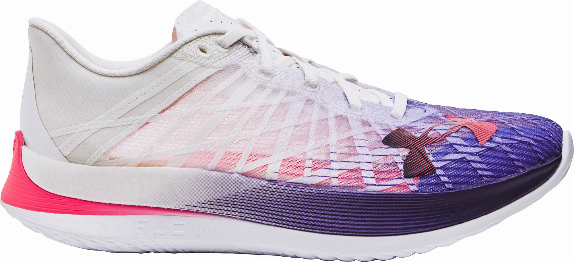 Under Armour Flow Velociti Elite Running Shoes - White Comfort Molding