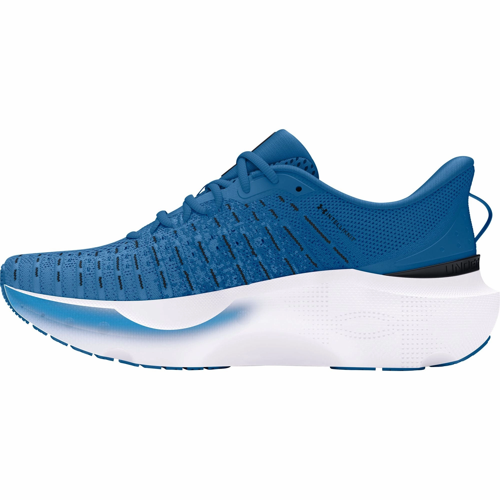 Under Armour Infinite Elite Mens Running Shoes - Blue Airflow Channel System athletic equipment