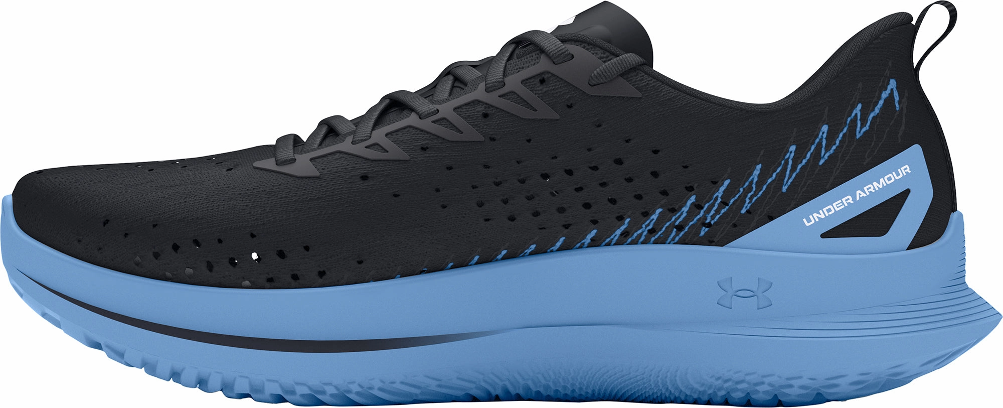 Under Armour Velociti 4 Mens Running Shoes - Black Shock   Proof flexibility - training