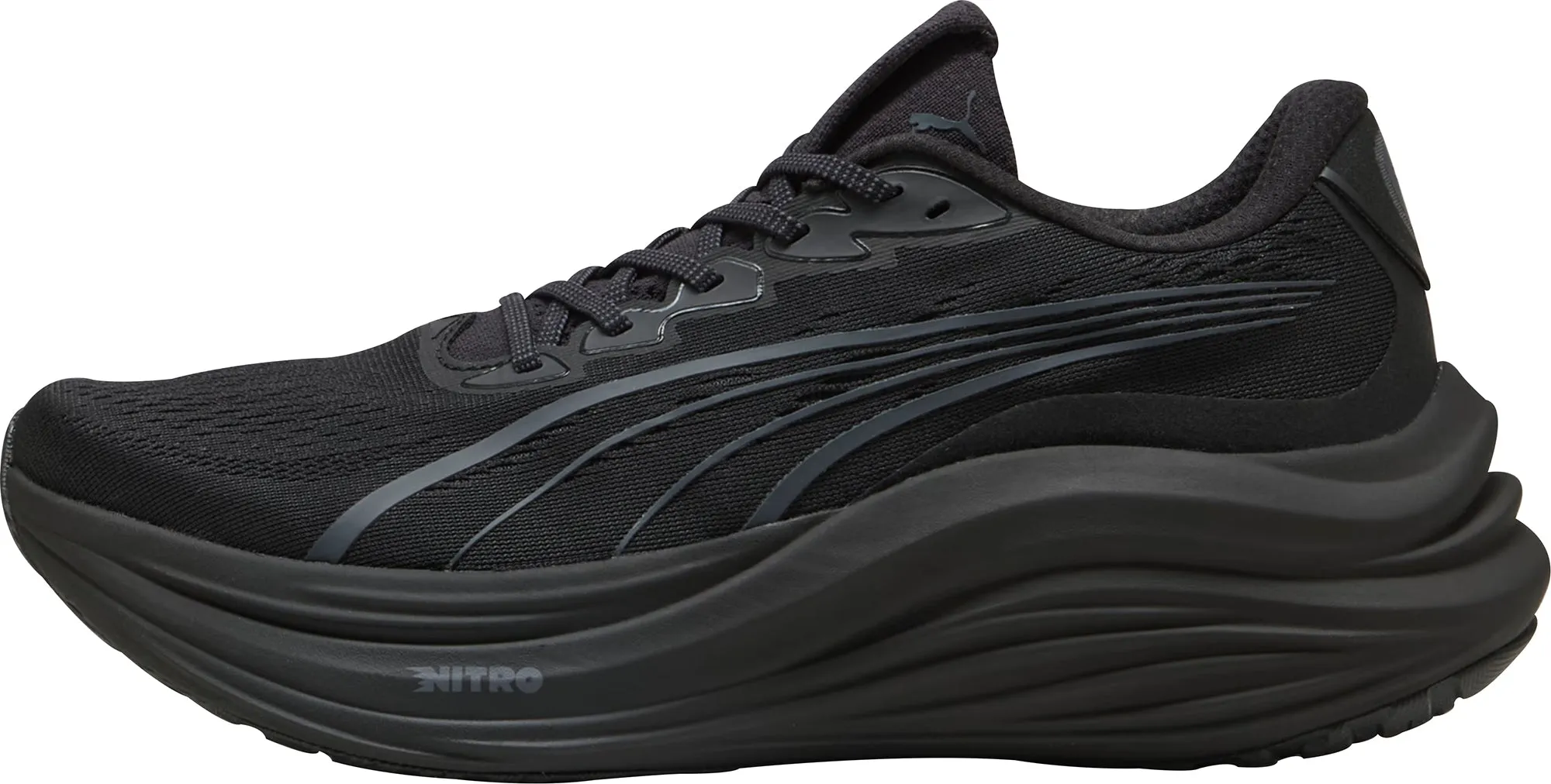 Puma MagMax Nitro Mens Running Shoes - Black anti - slip shoes