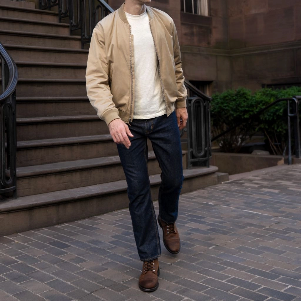 Commuter Gear Union Bomber Jacket | Khaki