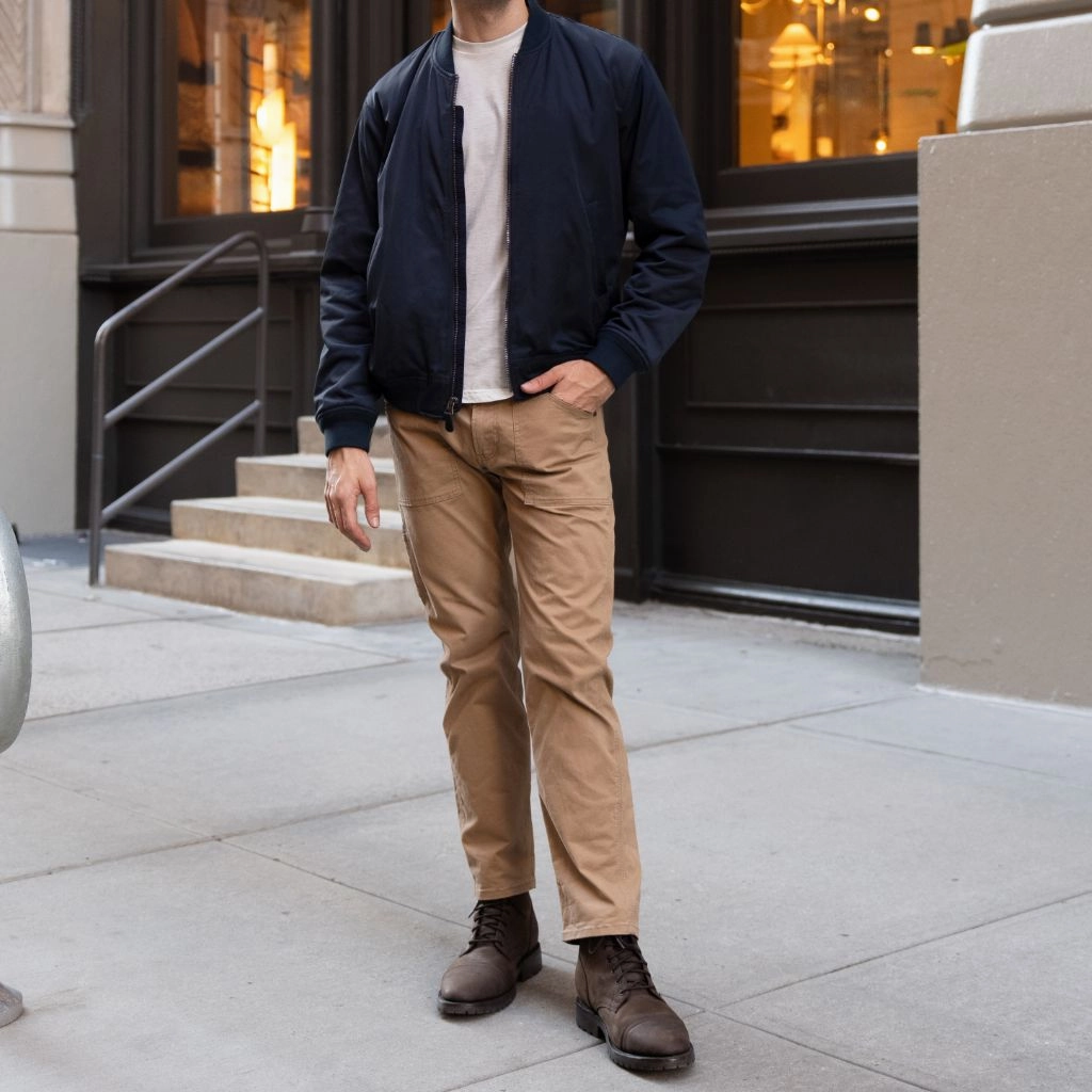 Eye - Catching Union Bomber Jacket | Navy