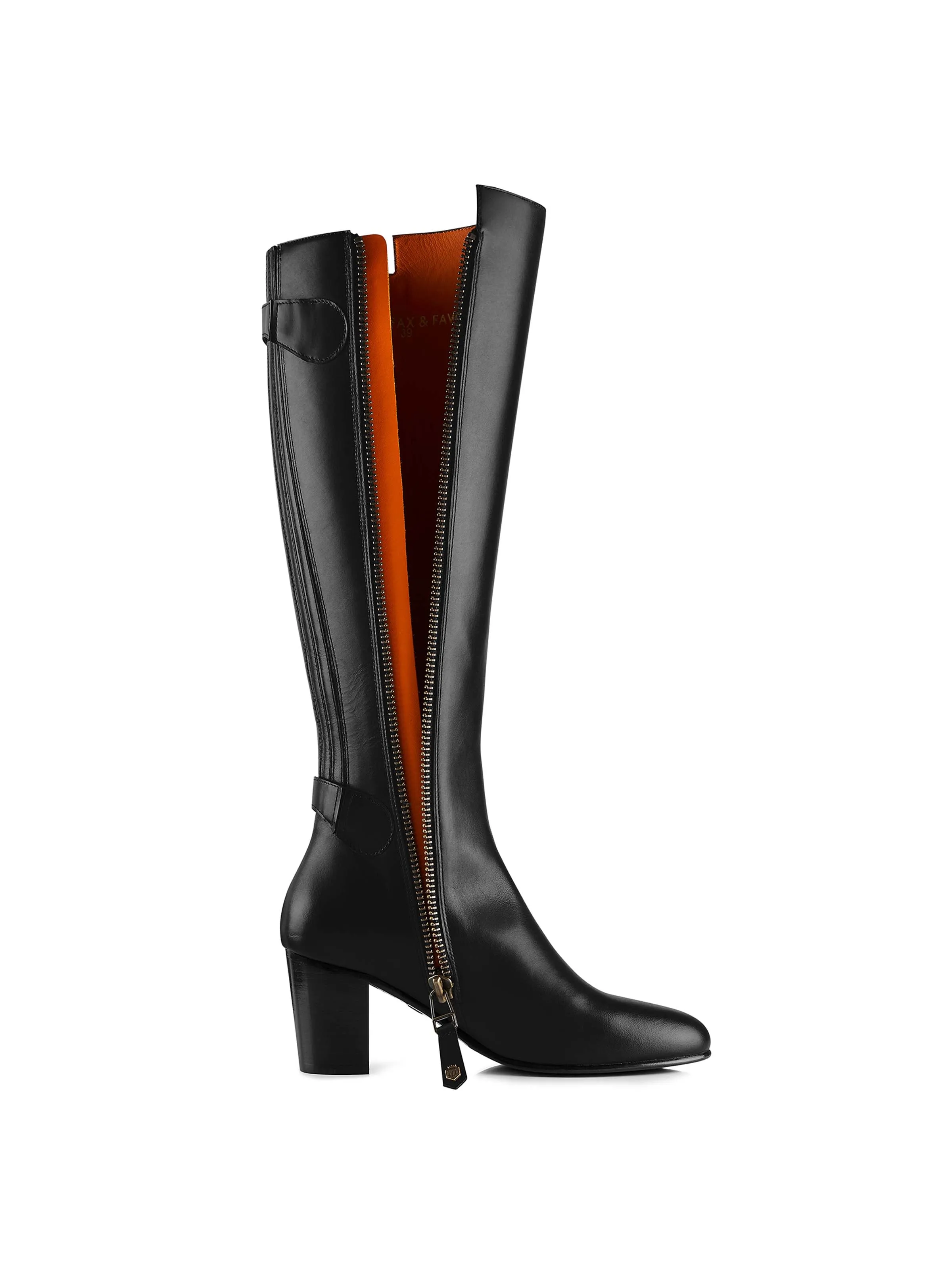 Upton - Black Leather Stable Support Rainy Days