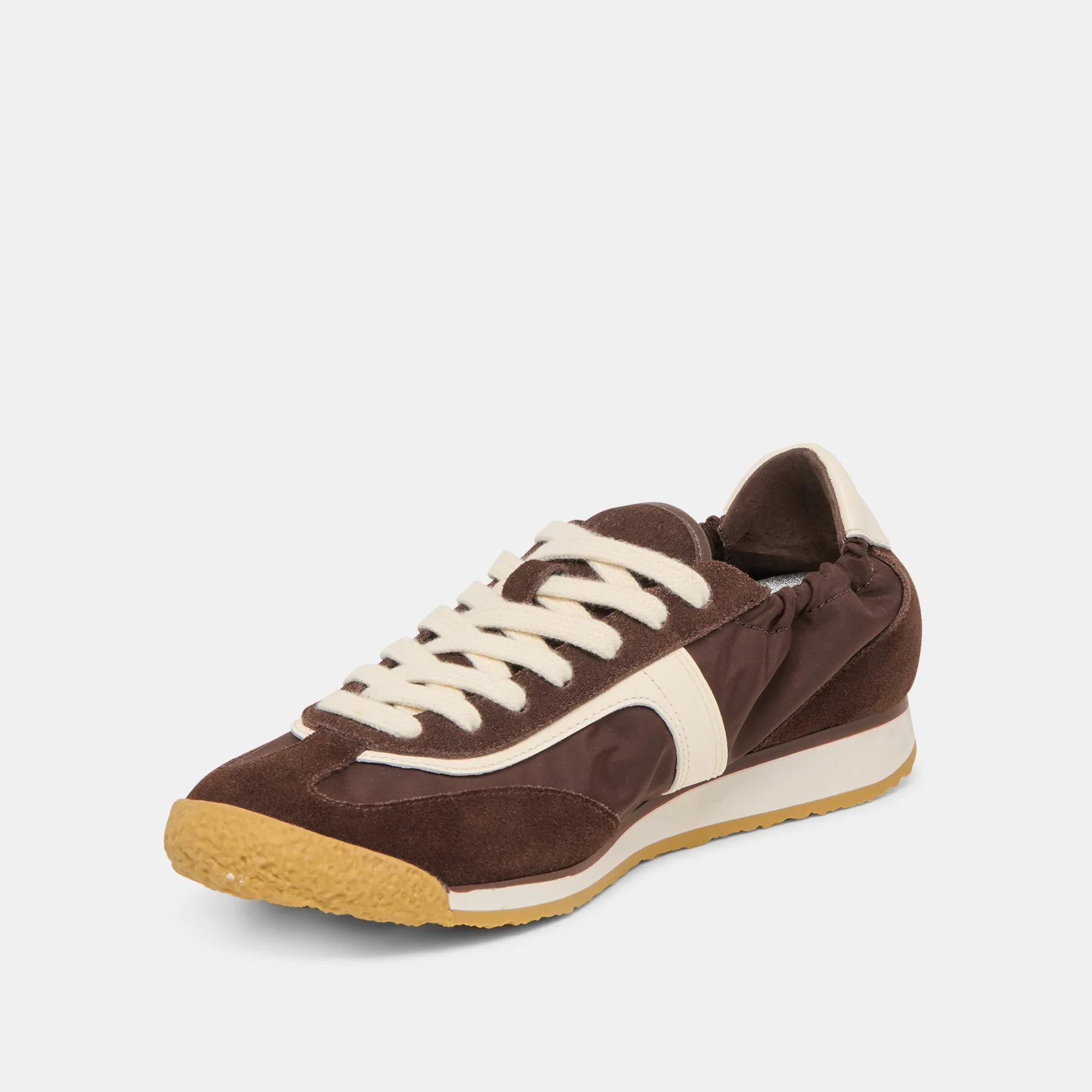 Light Jog SARIYA SNEAKERS DK BROWN NYLON