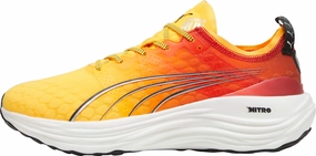 Seamless Knit Construction energy - return running shoes Puma ForeverRun Nitro Mens Running Shoes - Orange