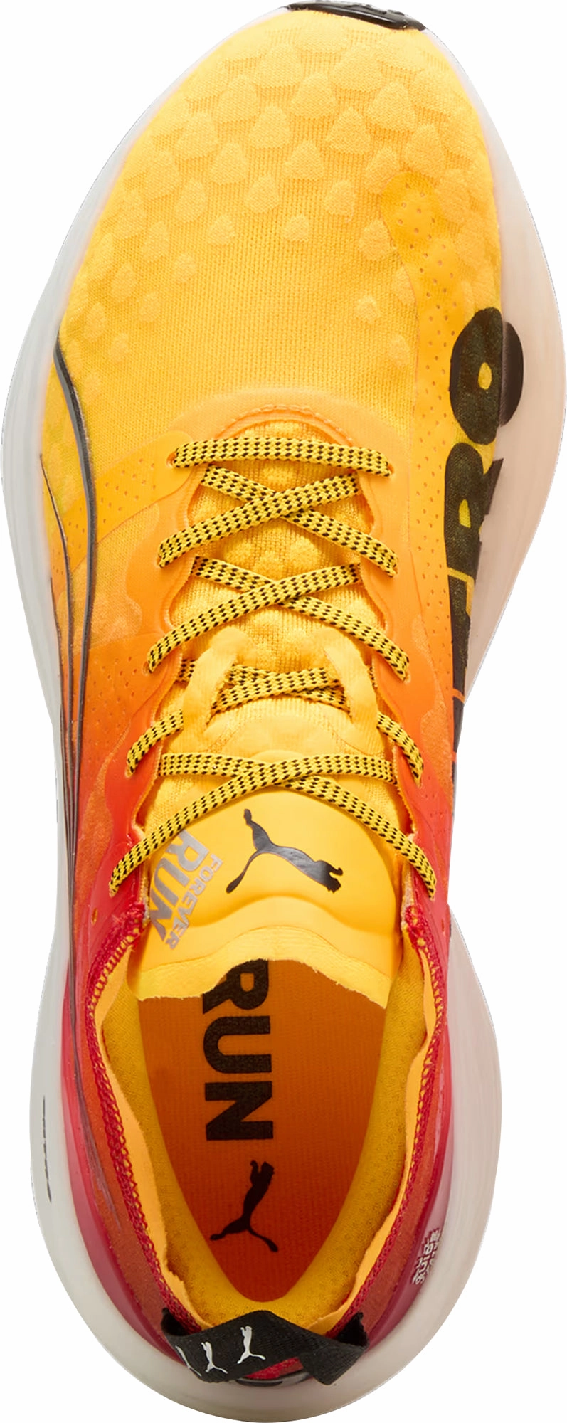 intermediate - level shoes pattern - printed shoes Puma ForeverRun Nitro Mens Running Shoes - Orange